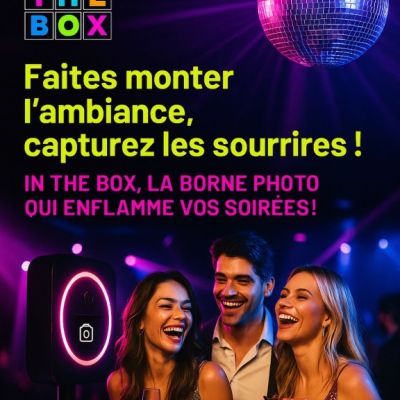 Sublimez l’événement #bretagne #événementiel #photobooth #bornephoto #saintmalo💙 #fete #ambiance